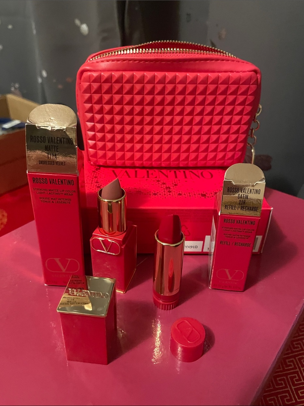 Valentino Lipstick Collection in Red